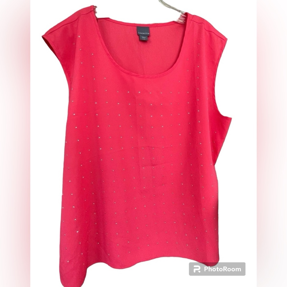 🔥 COVINGTON, size XL, red tank